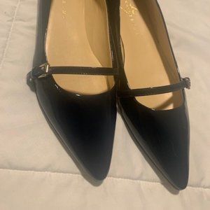 Ivanka Trump Navy Dress Flats Mary Janes